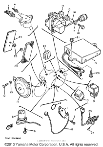 FZR400SUC Электрика
