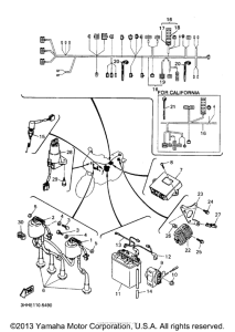 FZR600RJC Электрика
