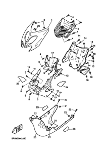 YQ50 Щиток облицовочный