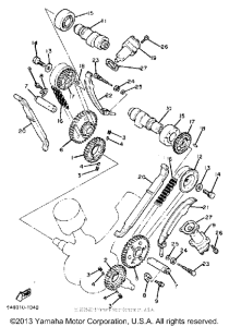 XV920RH Цепь механизма газораспределения