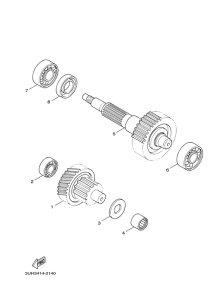 XC125E Трансмиссия