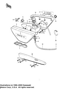  Side covers / oil tank / chain cover
