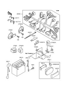 ZR1100 Электрика