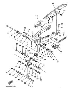 DT125LC Бугель