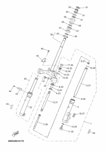 CS50 Вилка передней оси
