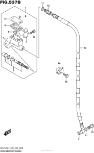  Front Master Cylinder (Dr-Z125L E33)