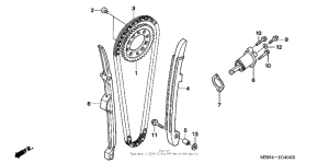 XR650R Cam chain + tensioner