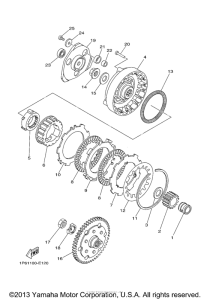 TTR50EV Сцепление