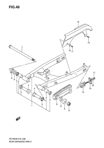 RV125 Маятник задний
