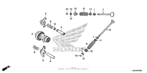 NPS50 Распределительный вал и клапана