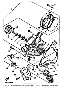 XVZ12KC2 Водяной насос