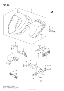 VZ800 Rear Combination Lamp (Vl800T  E33)