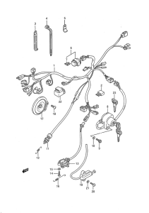 LS650 Жгут проводов