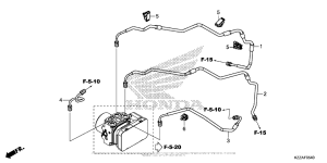 CRF250L (ABS) Brake Pipe