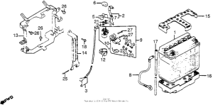 GL1100I Аккумулятор