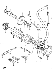 RG125 Маслонасос
