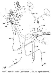 RS100C Handle - wire