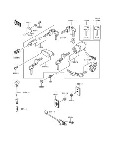 VN800 Замок зажикания