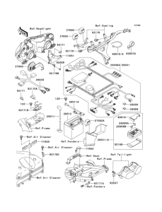 ZX900 Электрика