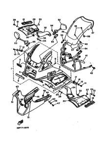 FJ1200 FJ1200A Cowling comp