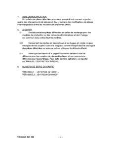 VZR1800 Catalog preface