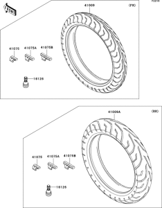 EX250 Покрышки