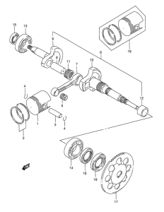AE50 Вал коленчатый