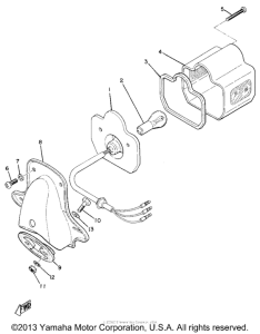 AT1B Задний фонарь