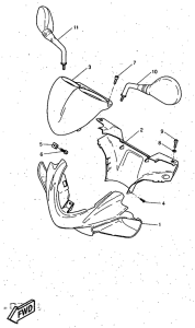 YQ50 Обтекатель 1