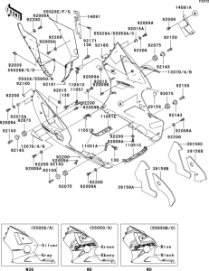 ZX1200 Cowling lowers(1 / 2)