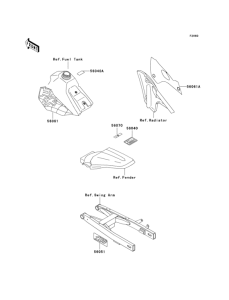 KX100 Лейбл предостережения
