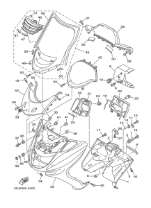 YH50 Ветровое стекло