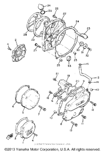 XJ750RH Боковые крышки
