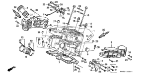 VT1100C Головка цилиндров