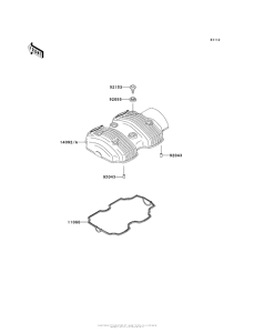 EJ800 Крышка головки цилиндров