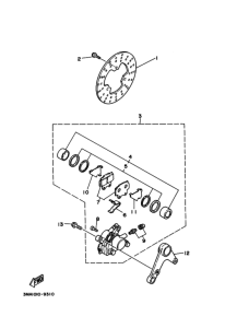 TZR250 ﾘﾔﾌﾞﾚｰｷｷﾔﾘﾊﾟ
