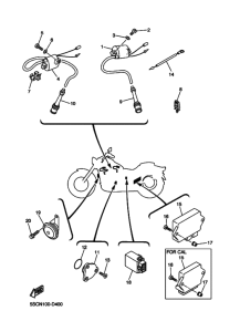 XVS650 Equipo electrico