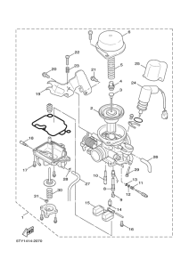 XC125 Карбюратор