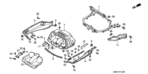 CN250 Trunk under cover