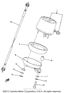 IT175F Спидометр