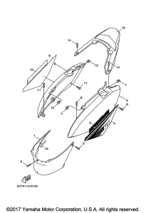YW50FX Боковые обтекатели