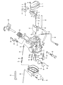 DR350 Carburetor assy