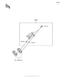 KLZ1000 Accessory(Gps Navi Bracket)