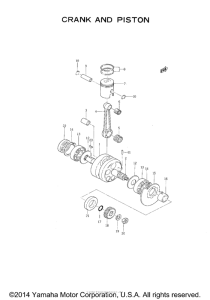 MG1T Коленвал и поршни