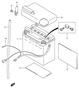 VS800 Аккумулятор