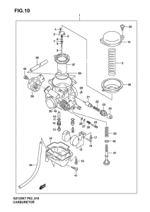 GZ125 Carburetor assy