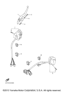 XVZ13TFSDC Рулевые переключатели