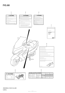 AN400 (ABS) Label (An400Za L2 E28)