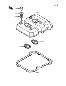 EL250 Крышка головки цилиндров