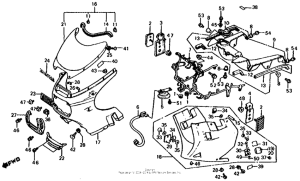  Передний обтекатель